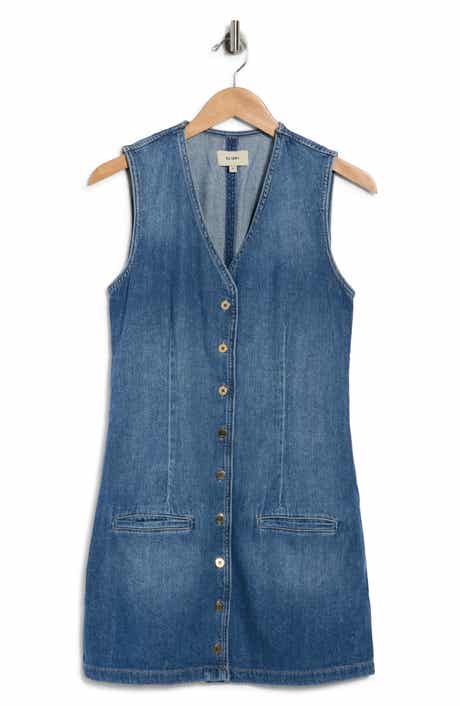 DL1961 Vest Denim Minidress
