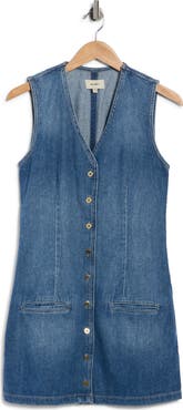 DL1961 Vest Denim Minidress