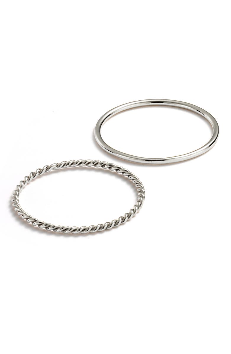 Ana Luisa White Gold Ring Set - White Gold Ring Set, Alternate, color, White Gold