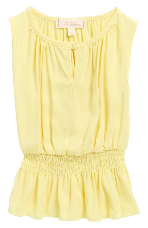 Kids' Sleeveless Smocked Waist Top (Toddler & Little Kid)