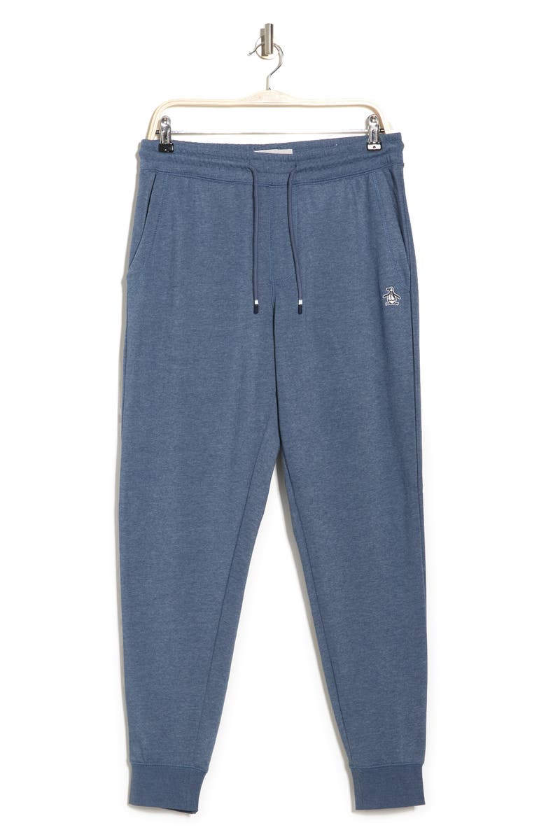 Original Penguin Sticker Pete Fleece Sweatpants, Alternate, color,
