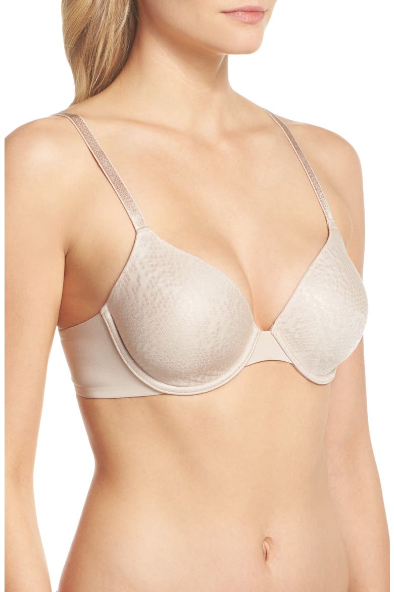 Conform Underwire Full Fit Contour Bra, Alternate, color, LT MOCHA