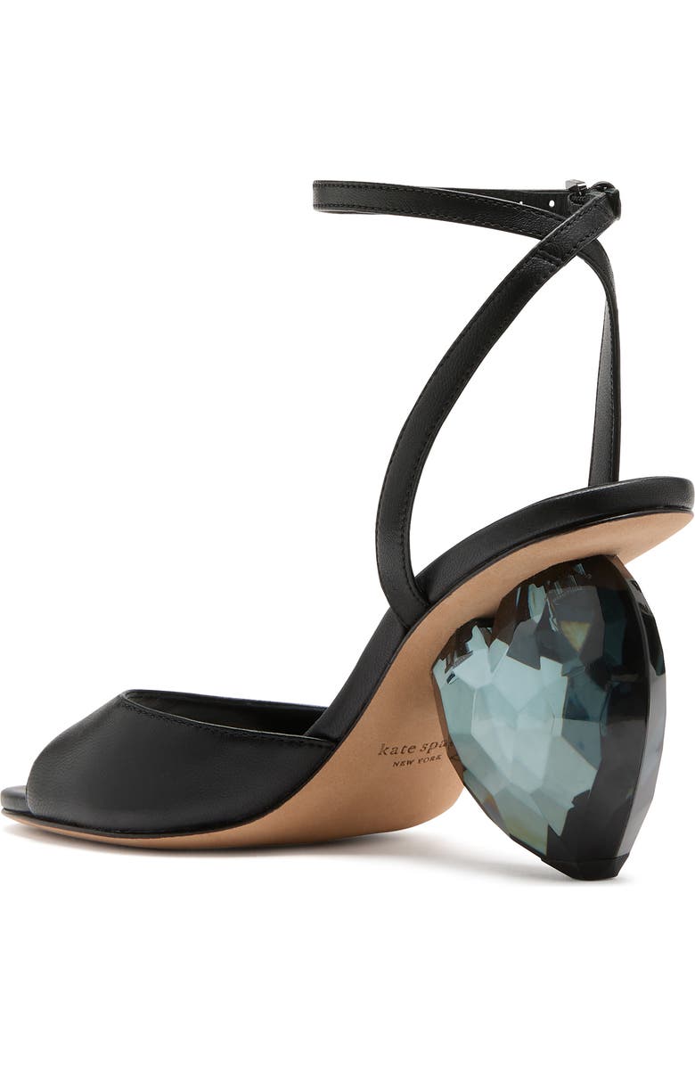 Kate Spade New York heart ankle strap sandal, Alternate, color,