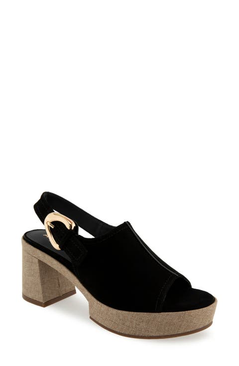 Zella Slingback Platform Sandal (Women)