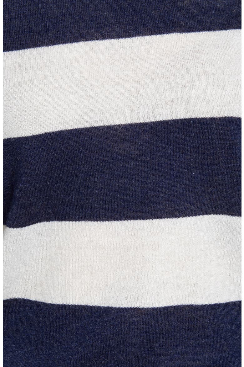 Source Stripe Cashmere Sweater, Alternate, color, BOUTON