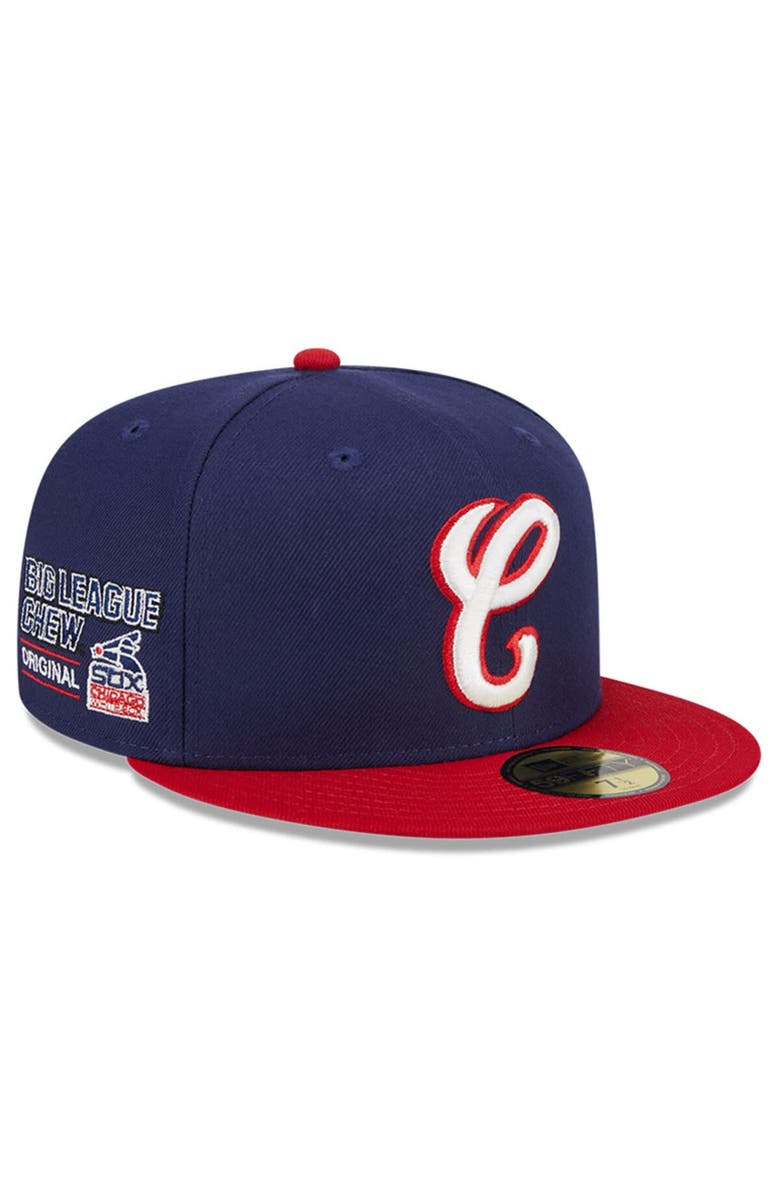 New Era Men's New Era Royal Chicago White Sox Big League Chew Team 59FIFTY Fitted Hat, Main, color, Navy