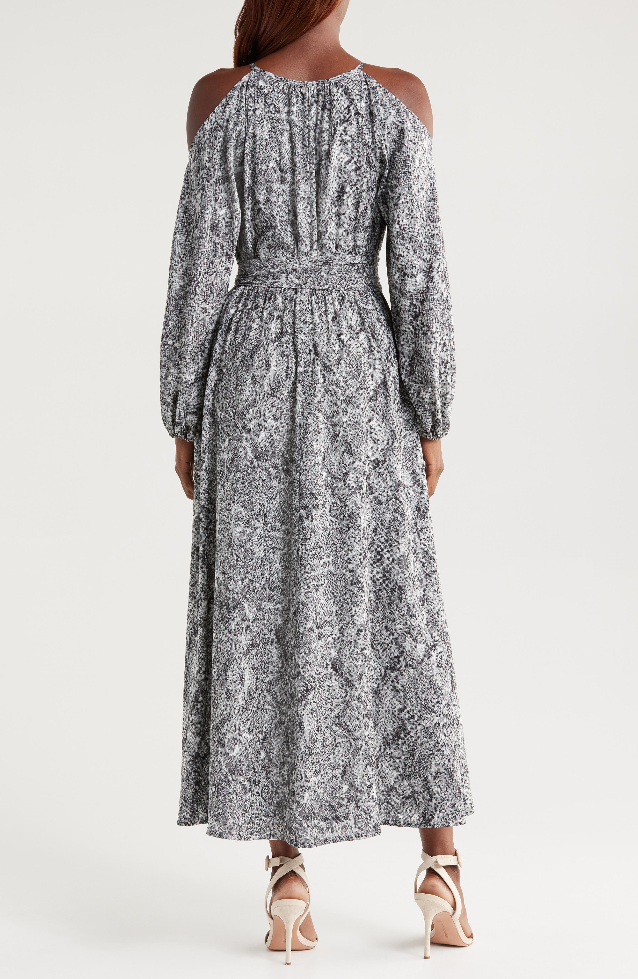 Tommy Bahama Playa Python Long Sleeve Maxi Dress (Women) | Nordstromrack