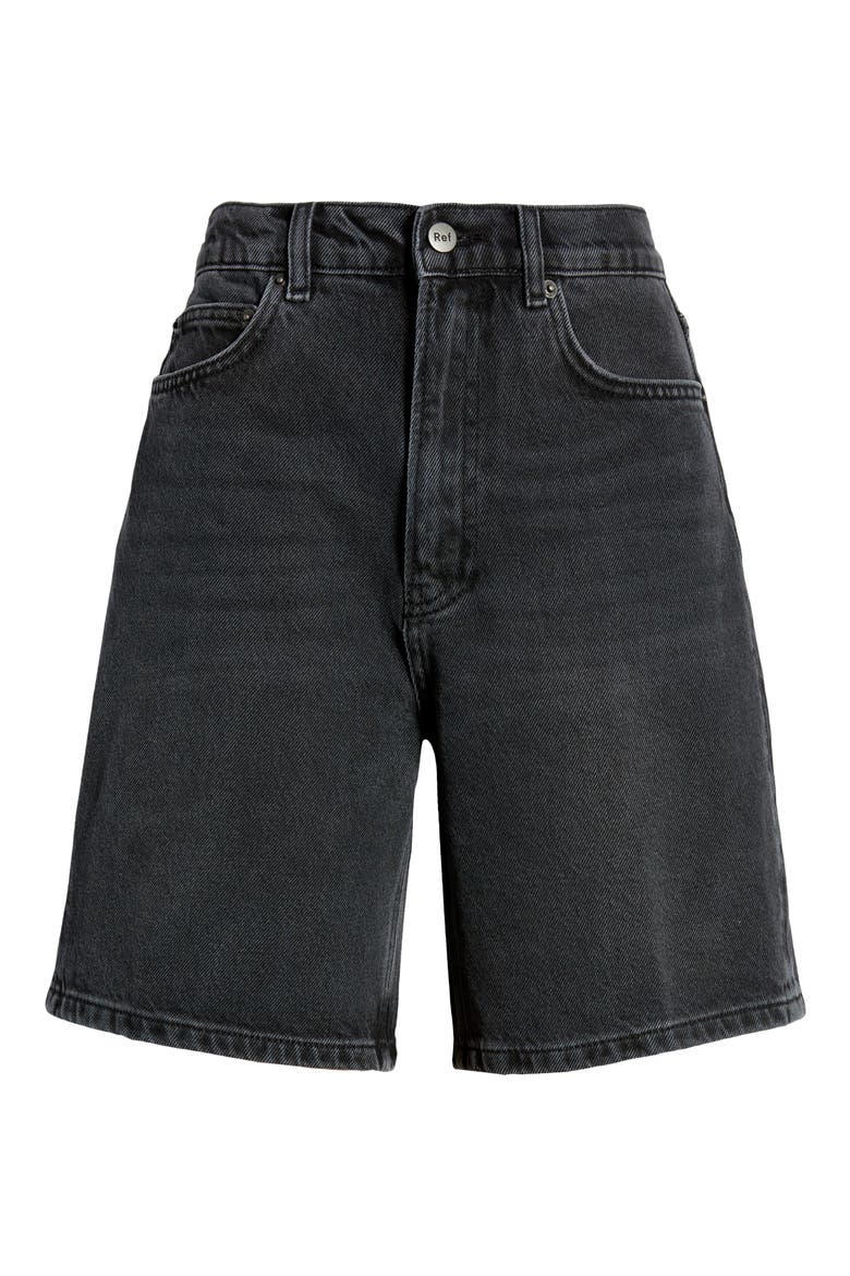 Sammie High Waist Relaxed Denim Shorts, Alternate, color, SIENNE