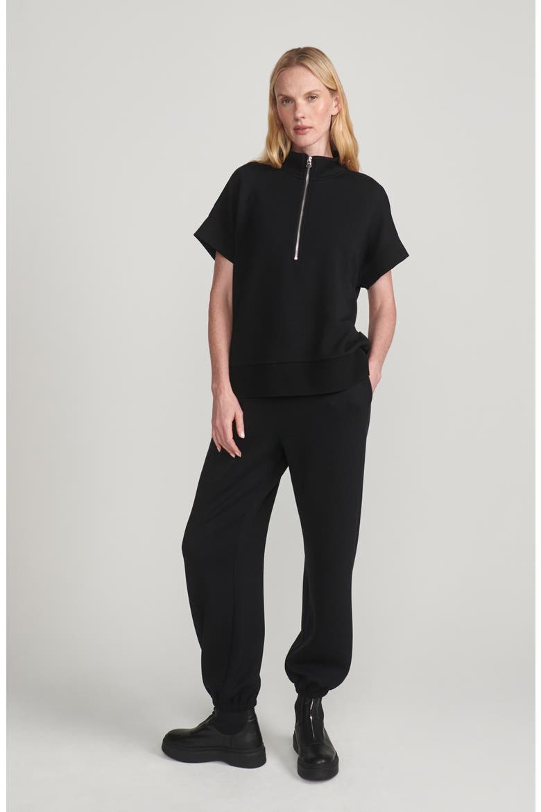 The Classic Cuff Jogger Pants, Alternate, color, BLACK