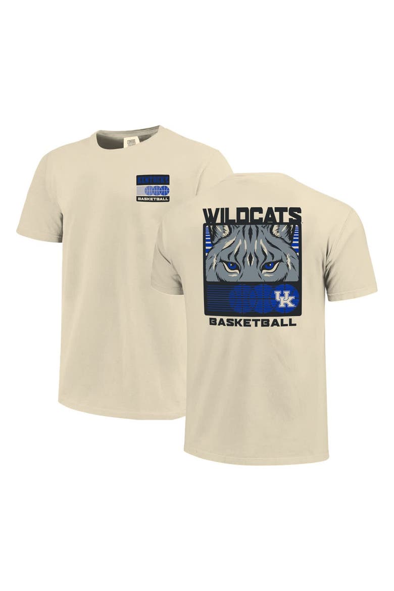 Men's  Cream Kentucky Wildcats Basketball Staredown Comfort Colors, Main, color, Cream