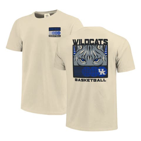 Men's  Cream Kentucky Wildcats Basketball Staredown Comfort Colors