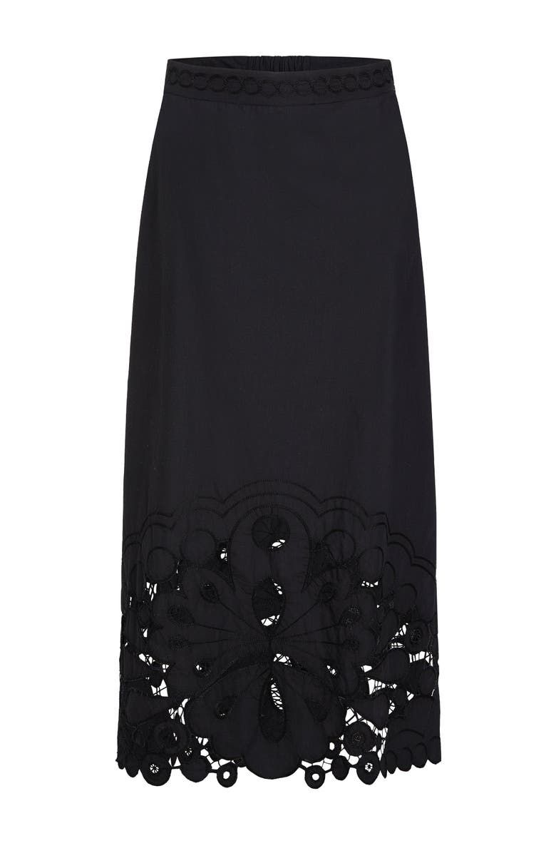 Marie Oliver Eugenia Skirt, Alternate, color, Noir