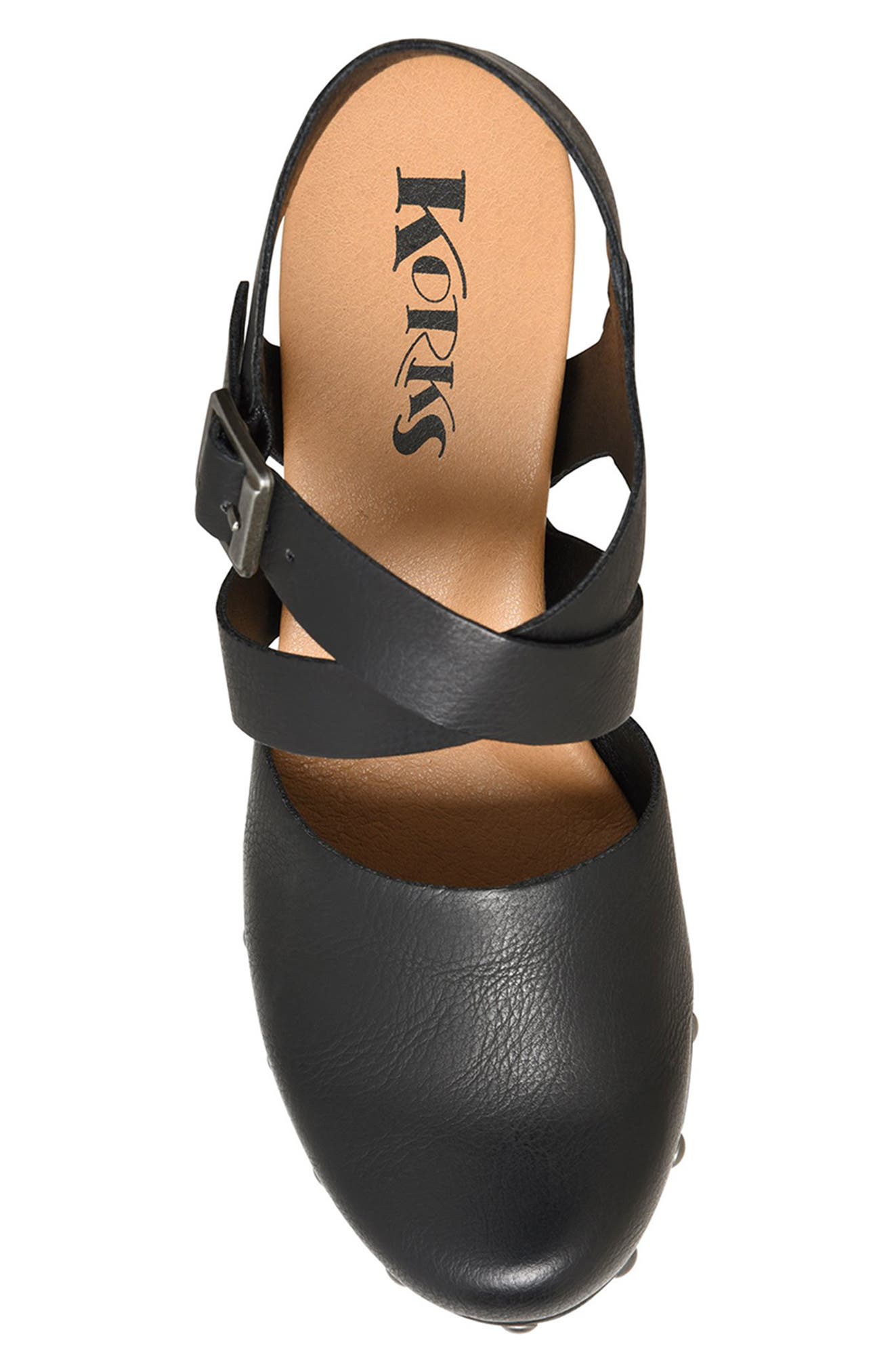 KORKS Abloom Strappy Clog Platform Slingback Pump, Alternate, color, 