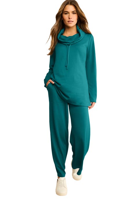 Comfort+ Fleece Cowl Neck Sweatshirt (plus)