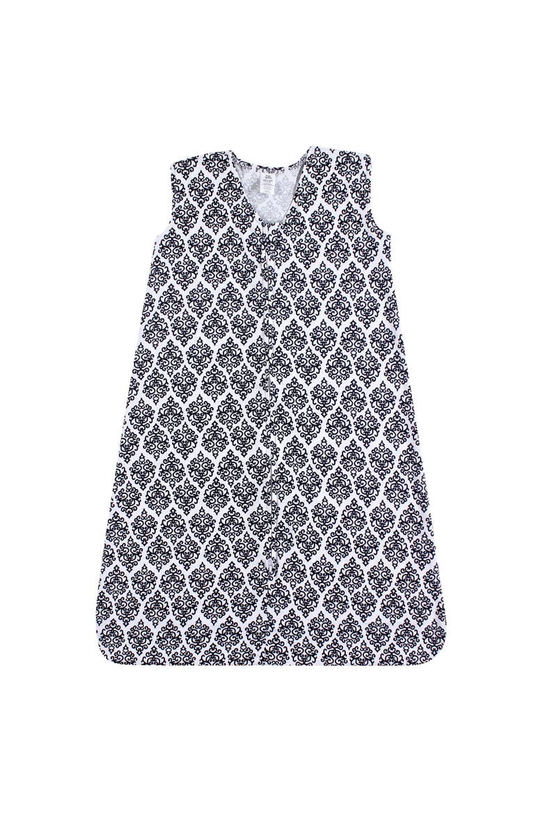 Sleeveless Jersey Cotton Wearable Blanket, Main, color, Damask