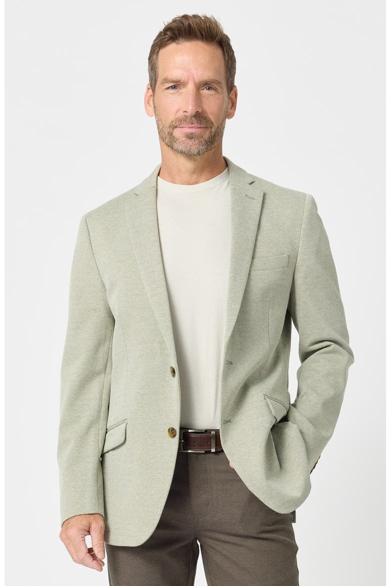 Dogbone Knit Sport Coat, Alternate, color, OLIVE