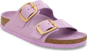 サンダル・ミュール Birkenstock \"Arizona Big Buckle\" sandals Arizona Big Buckle Nubuck Leather Sandcastle | BIRKENSTOCK