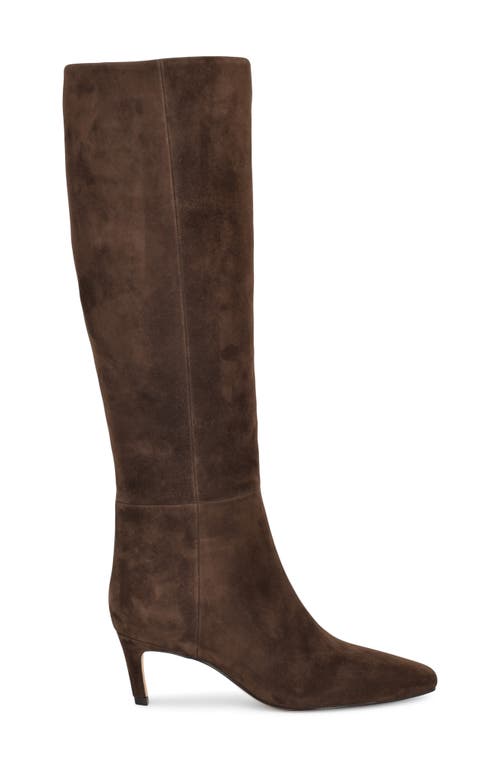 Nine West Caddy Knee High Boot In Brown
