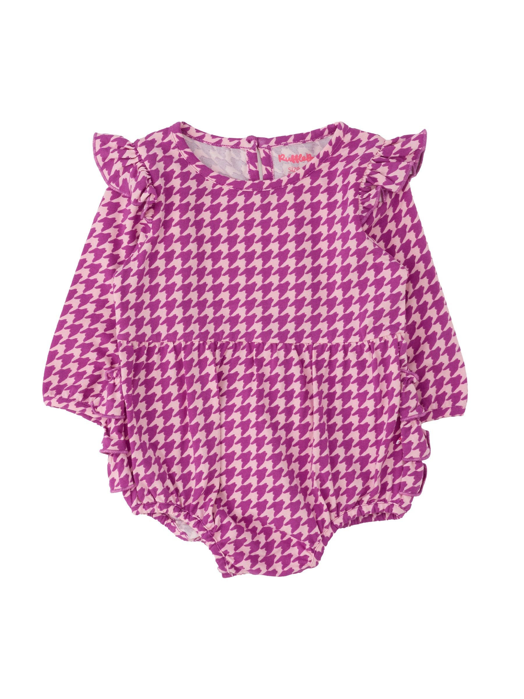 Plum Tart Houndstooth