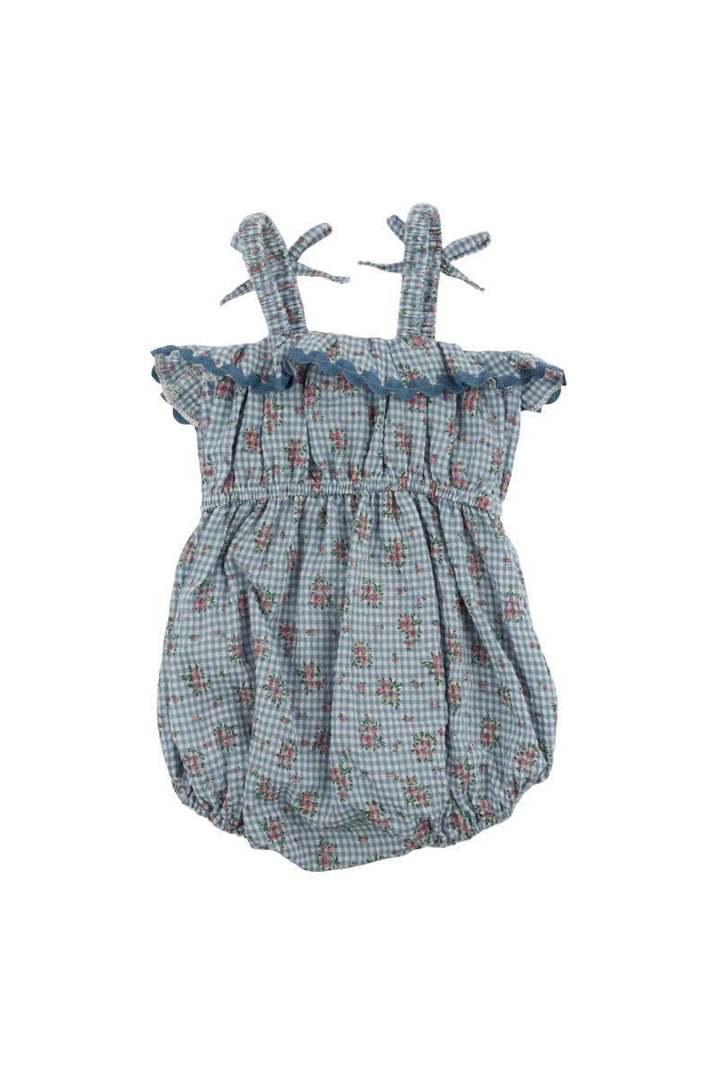 oh baby! Dahlia Harriet Romper, Alternate, color, Denim