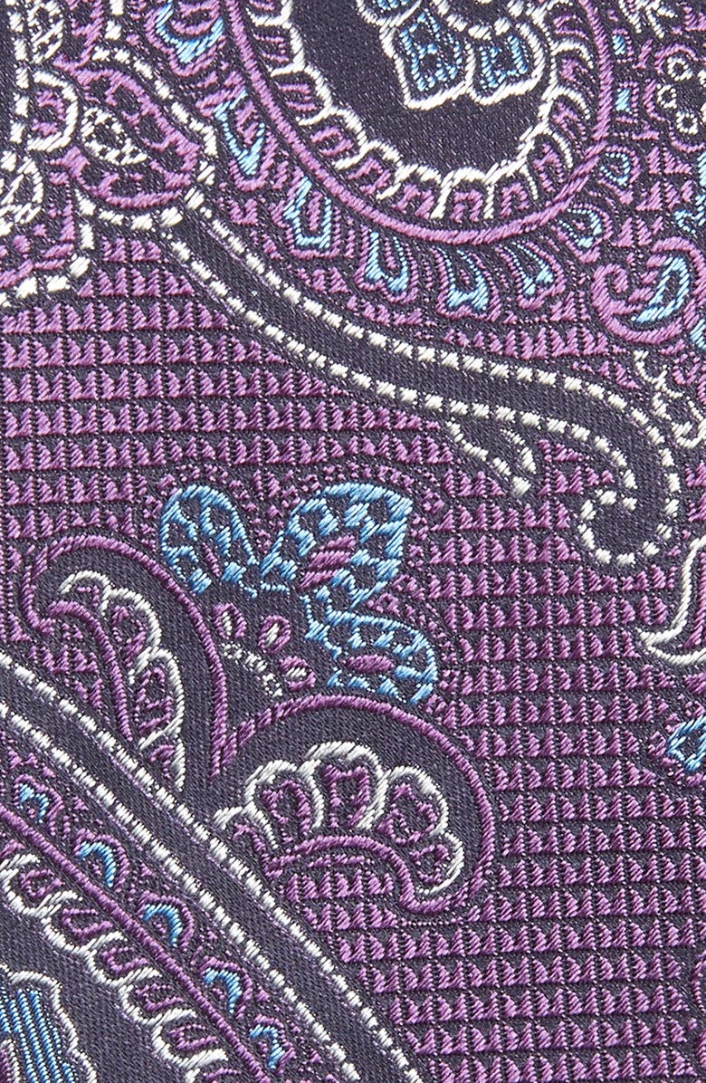 ZEGNA Paisley Silk Tie, Alternate, color, 