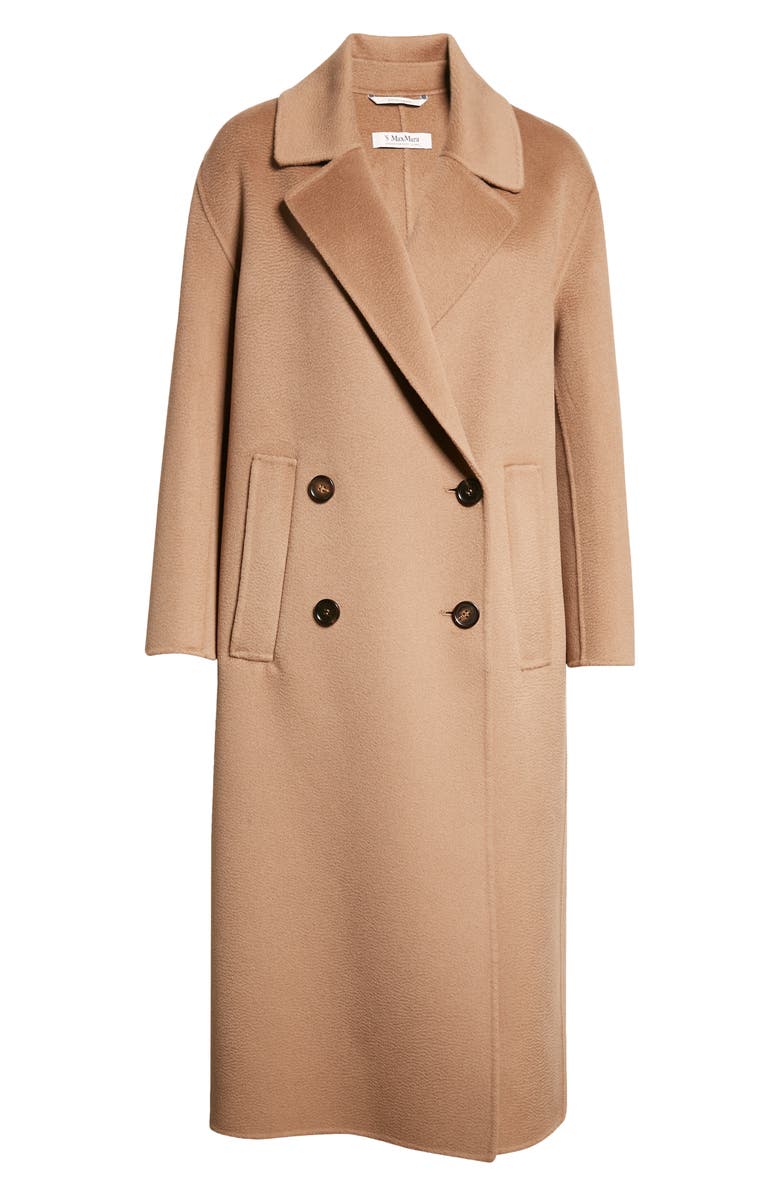 Max Mara Mattia Double Breasted Wool & Cashmere Coat, Alternate, color,