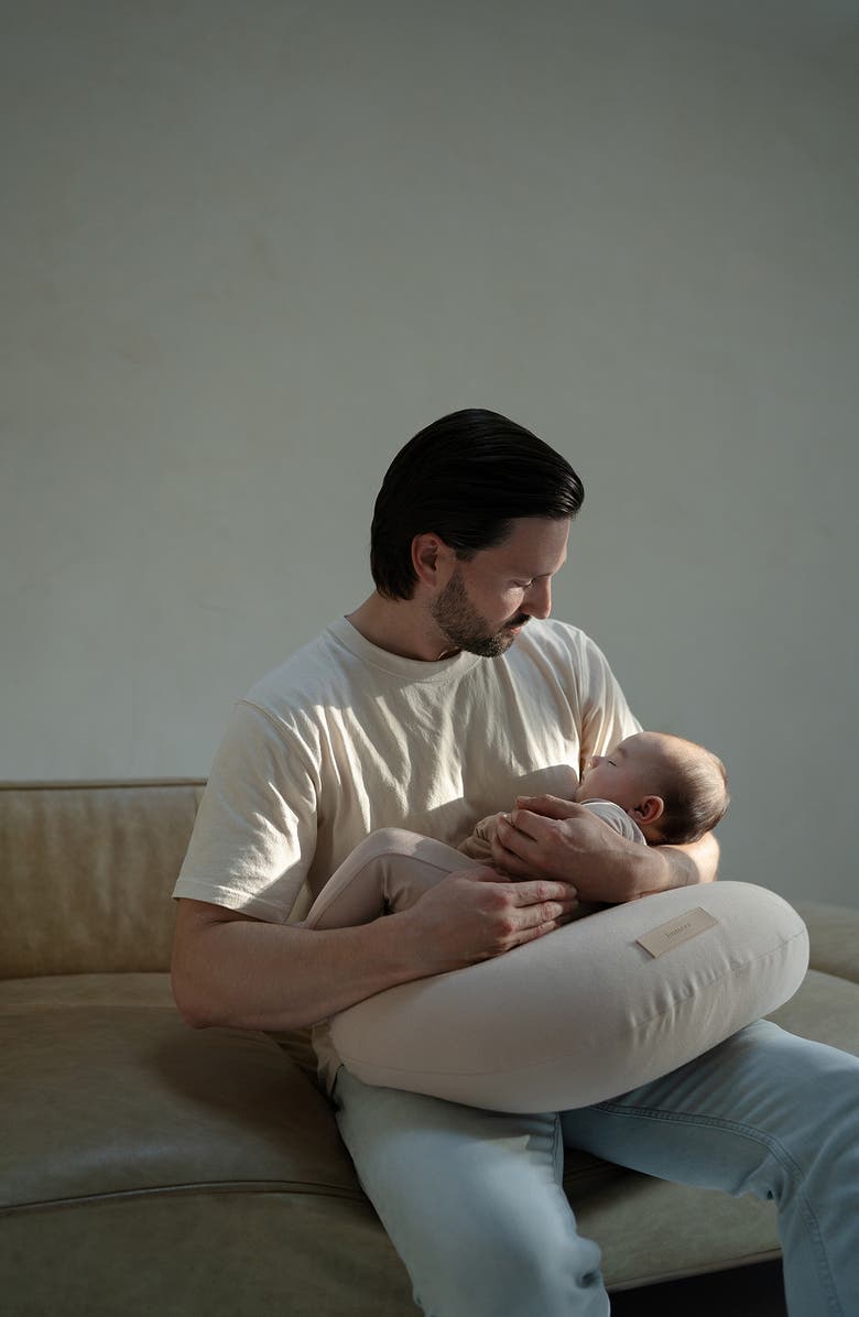 Butterr Organic Cotton Nursing Pillow, Alternate, color, Natural