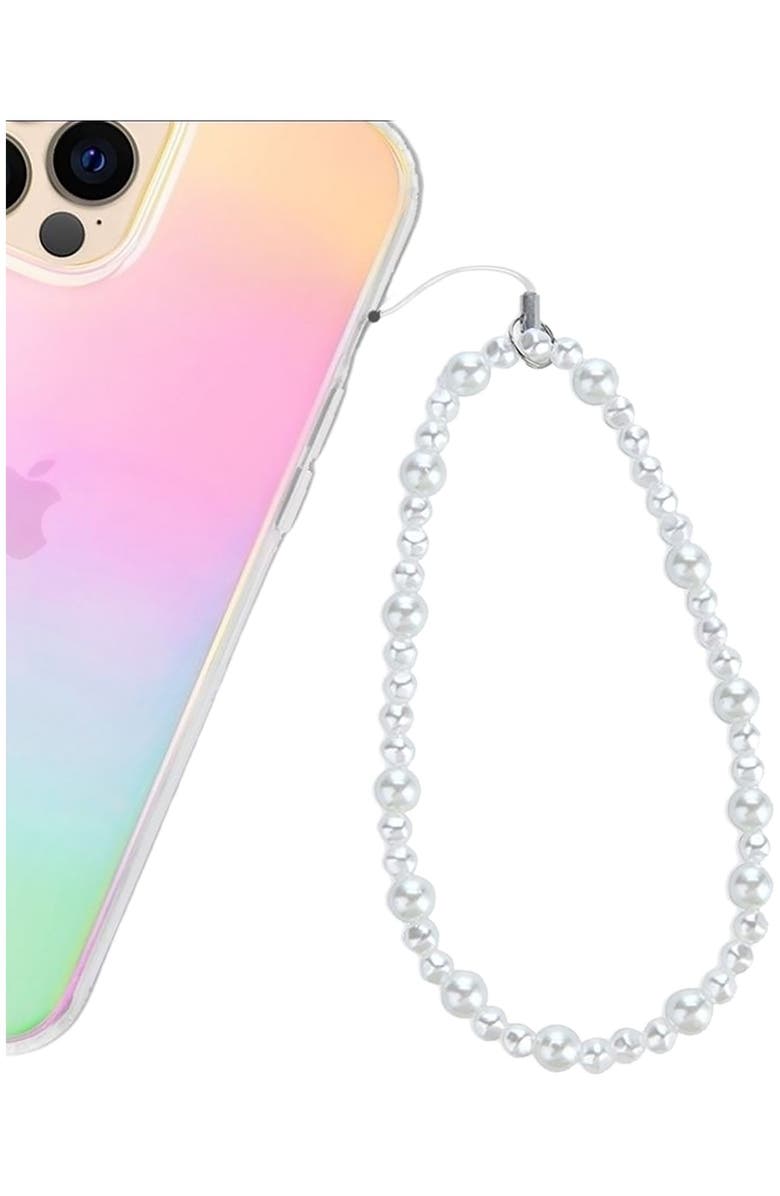 VELVET CAVIAR Phone Charm, Alternate, color, White