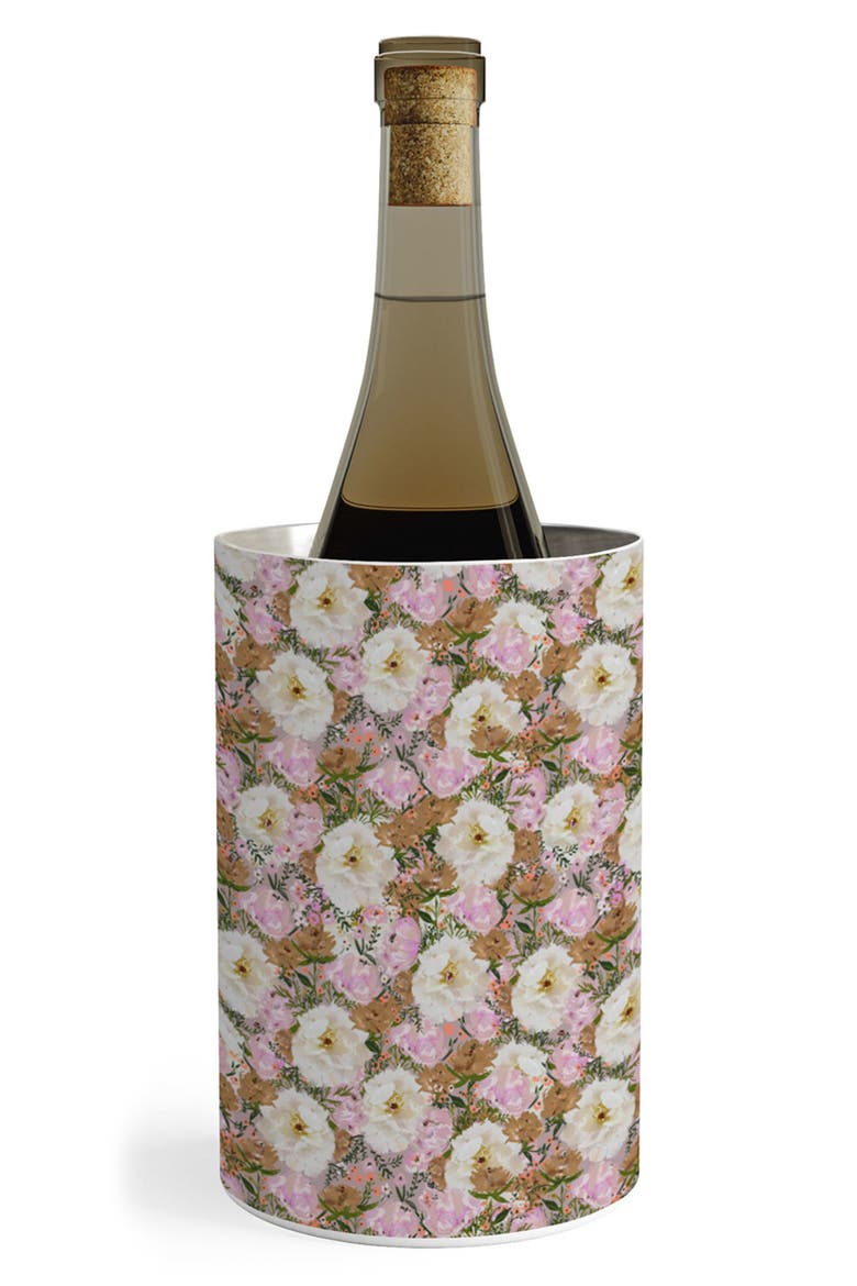 Summer Bouquet Wine & Champagne Chiller, Main, color, GREEN