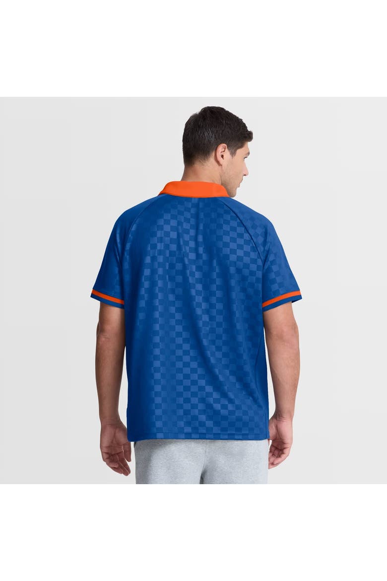 Men's Fanatics  Royal New York Mets Homerun Raglan V-Neck Polo, Alternate, color, Royal