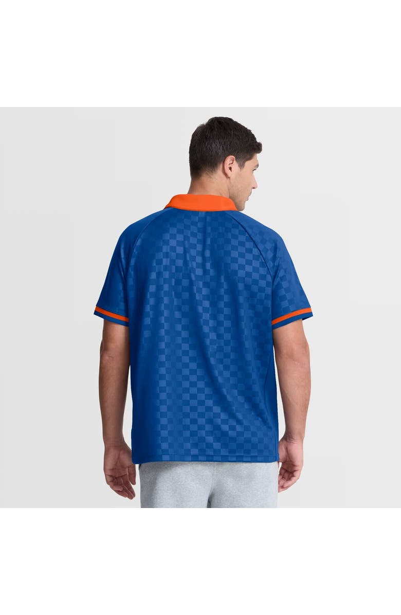 FANATICS Men's Fanatics Royal New York Mets Homerun Raglan V-Neck Polo, Alternate, color, Royal