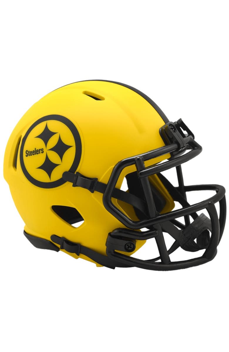 RIDDELL Pittsburgh Steelers RAVE Riddell Speed Mini NFL Football Helmet, Main, color, Multi-Color