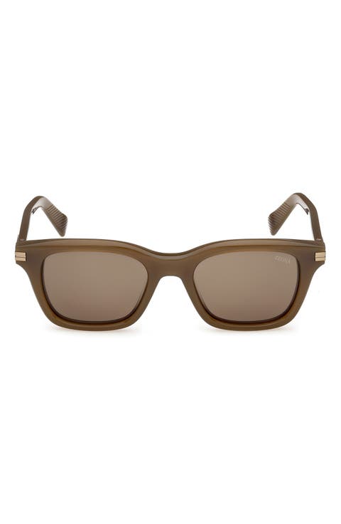 54mm Rectangular Sunglasses