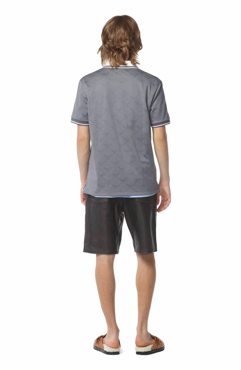 MCM Piqué Polo in Lauretos Jacquard, Alternate, color, 