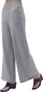 GOBI Mongolian Cashmere Wide-Leg Cashmere Pants