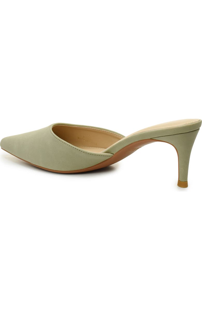 Nicole Miller Pointed Toe Mule, Alternate, color, Sage Nubuck