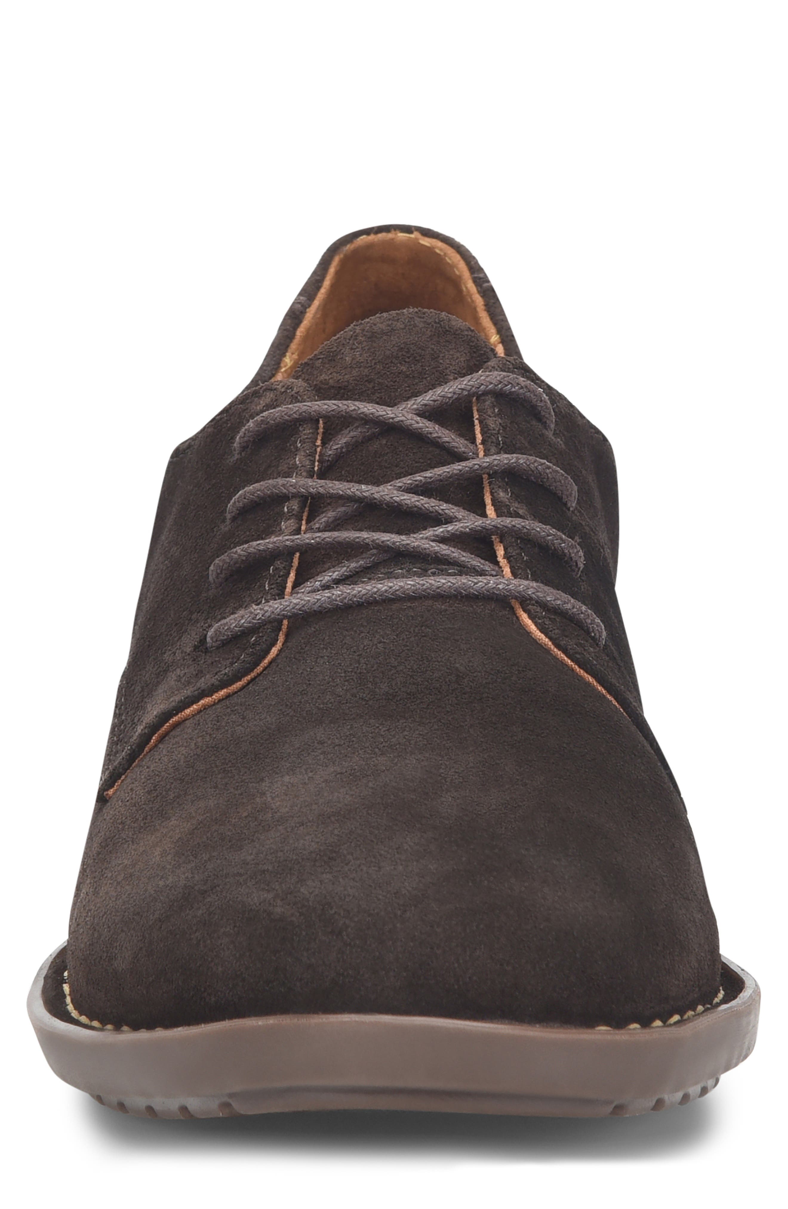 Børn Ryker Plain Toe Derby, Alternate, color, Chocolate Suede