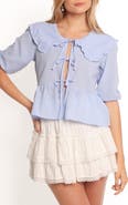 Petal & Pup Tillio Tie Front Top
