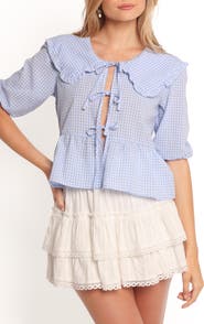 Petal & Pup Tillio Tie Front Top