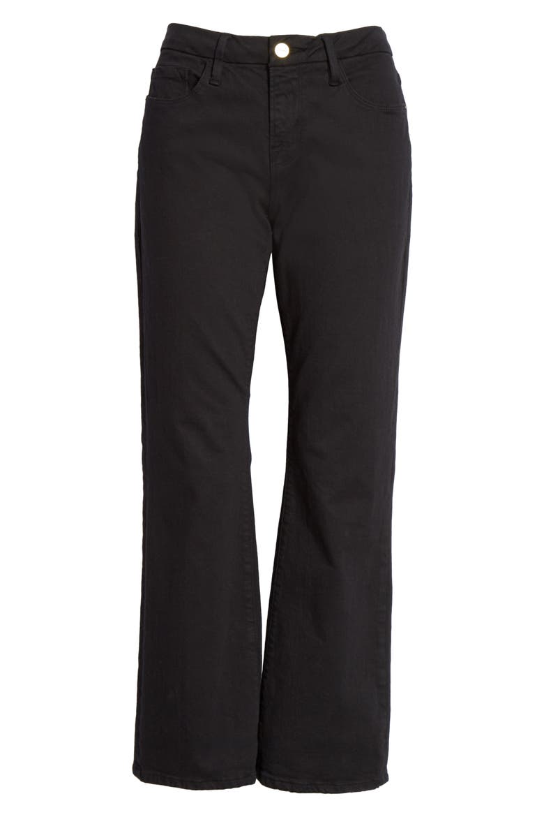 Le Crop Mini Bootcut Jeans, Alternate, color, FILM NOIR