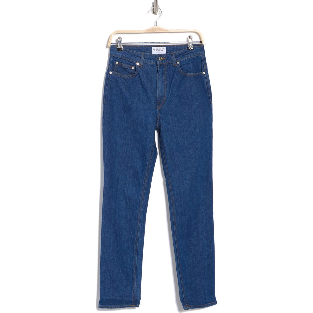Derek Lam 10 Crosby Eden High Waist Slim Jeans In Dark