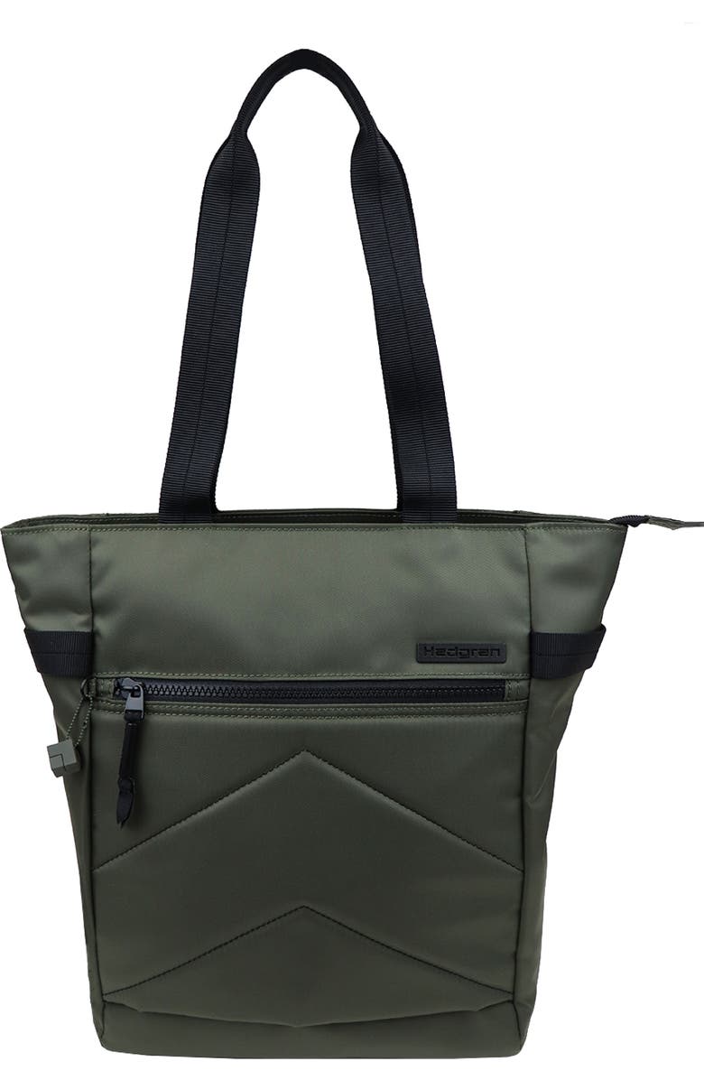 Hedgren Scurry Water Repellent Recycled Polyester Tote, Main, color,