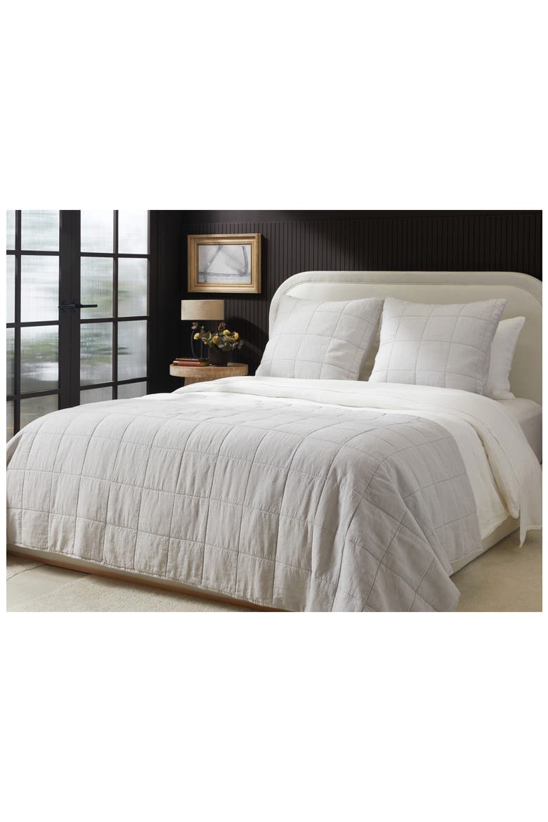 Linen Box Quilt, Alternate, color, WHITE