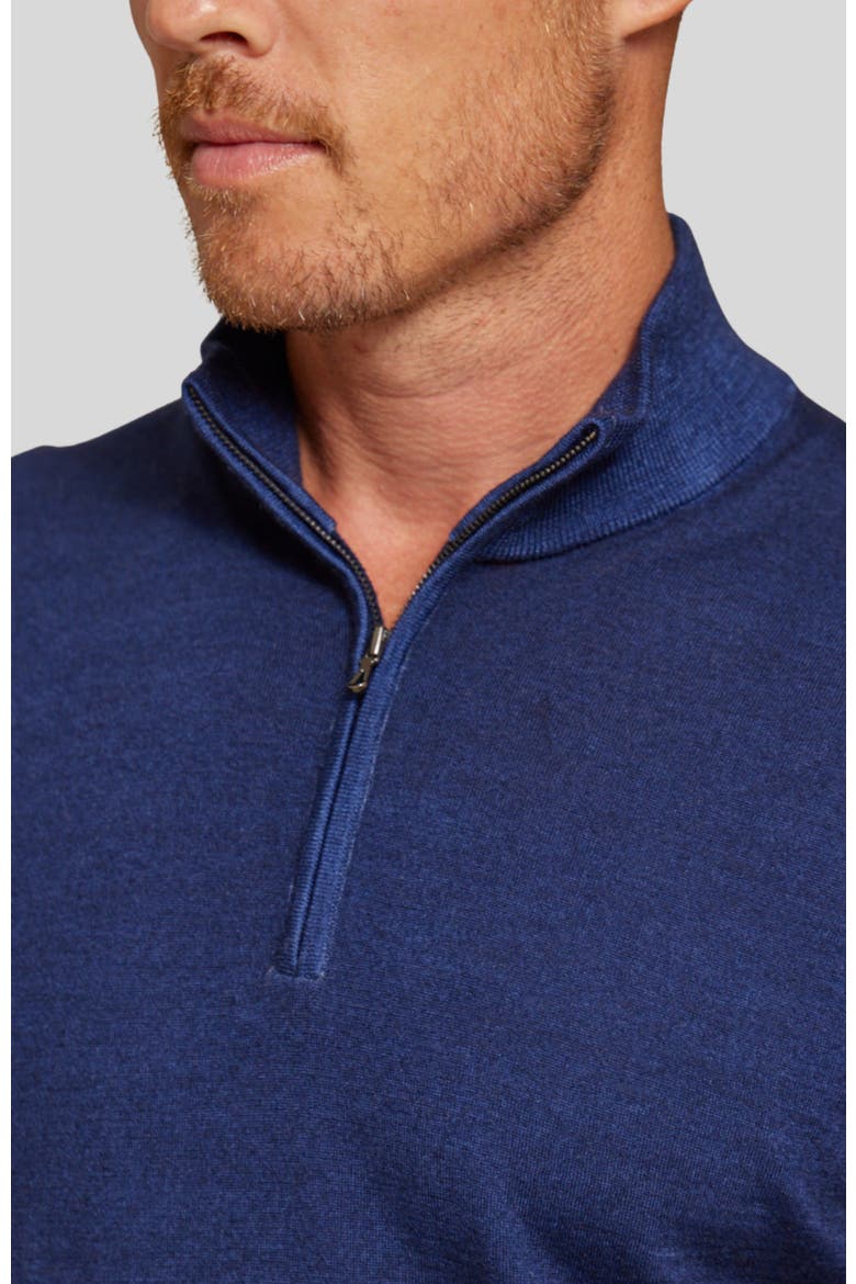 The Archer Long  Sleeve Sweater, Alternate, color, Navy