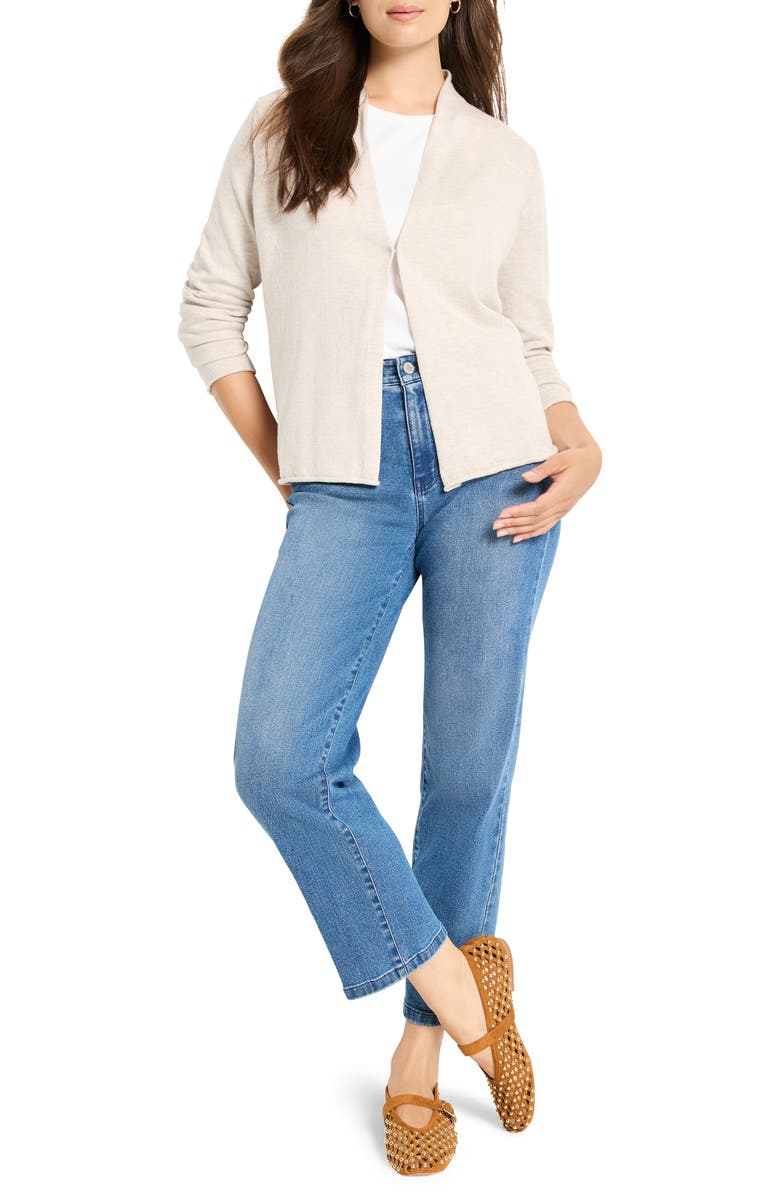 NIC+ZOE Hooked Up Cardigan, Alternate, color, Sugar Cookie