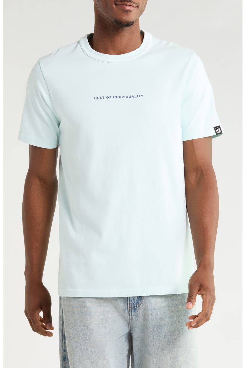 Logo Graphic T-shirt, Main, color, POWDER BLUE