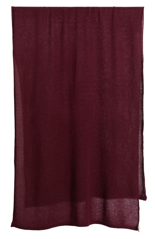 Nordstrom Cashmere Scarf In Brown
