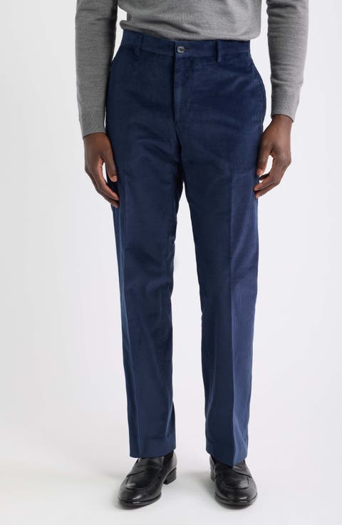 Straight Leg Corduroy Pants