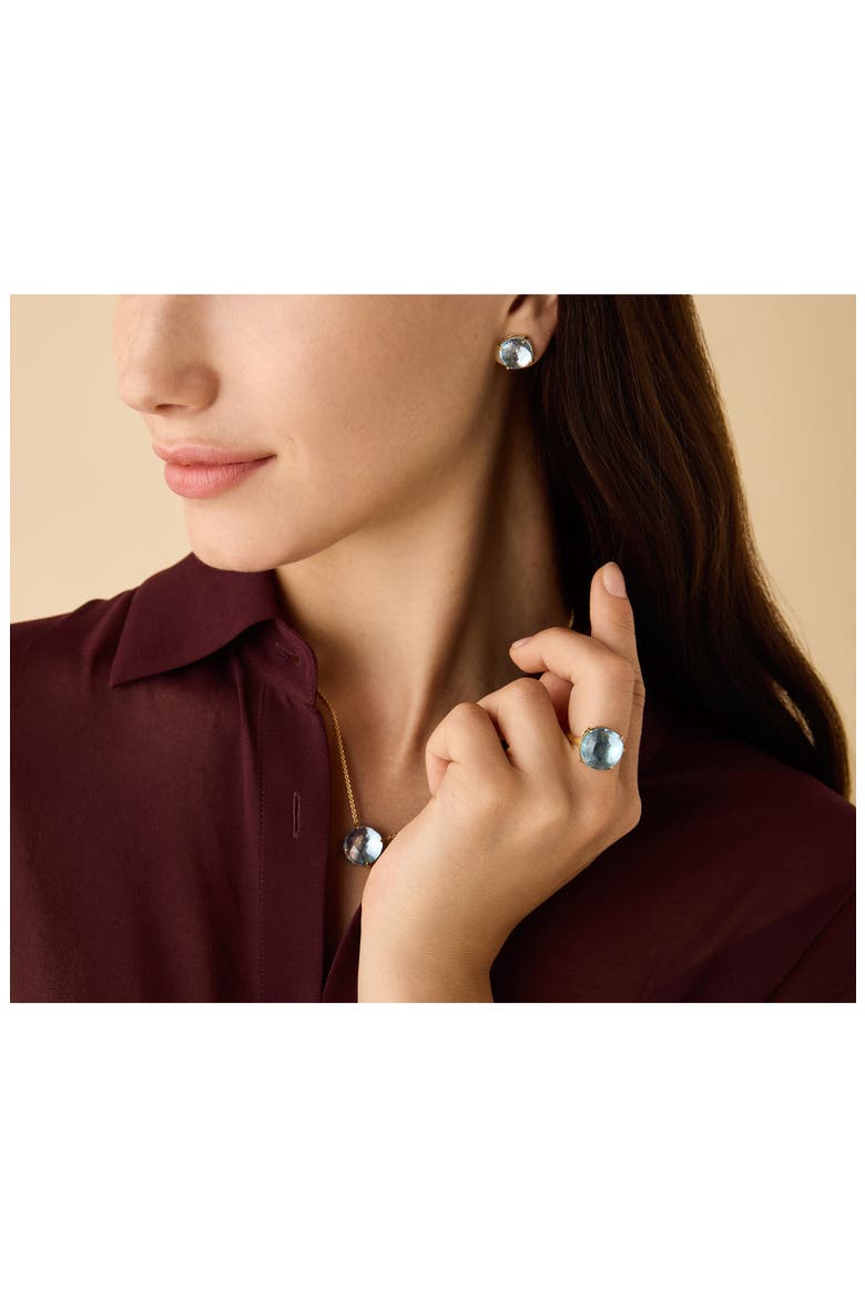Jaipur Semiprecious Stone Cocktail Ring, Alternate, color, GOLD