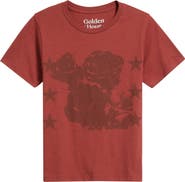 GOLDEN HOUR Roses & Stars Graphic T-Shirt